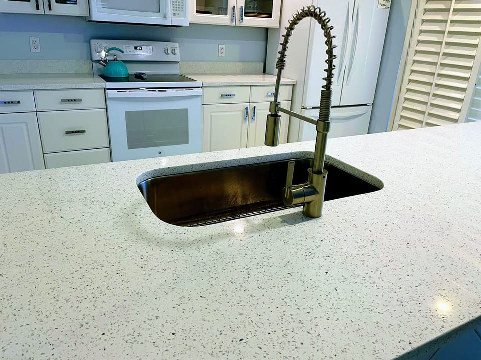 New quartz countertops