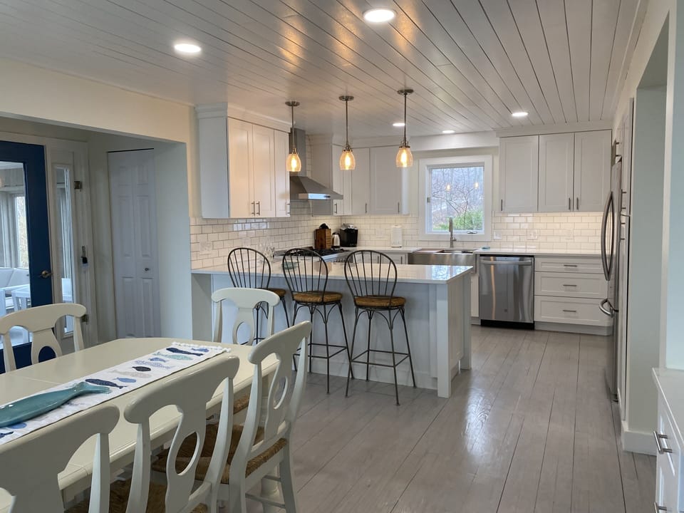 Kitchen and dinning area