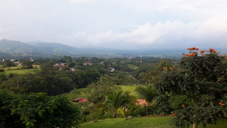 Poas Volcano in the Distance