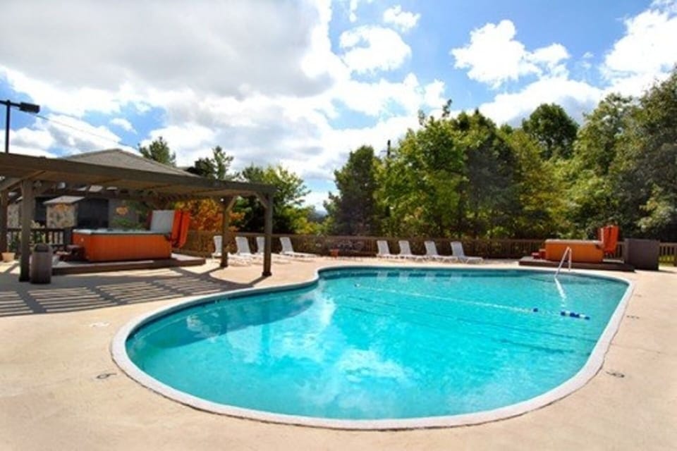 Nice big pool for summer fun!