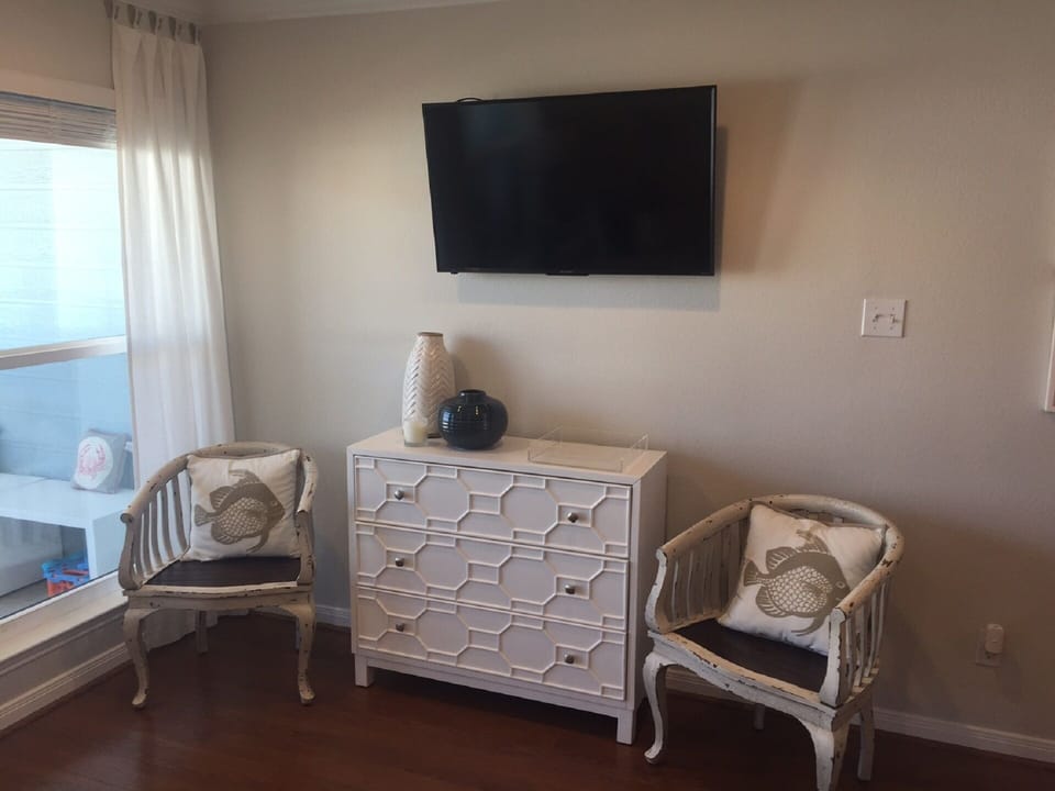 New 42" Smart TV in living area