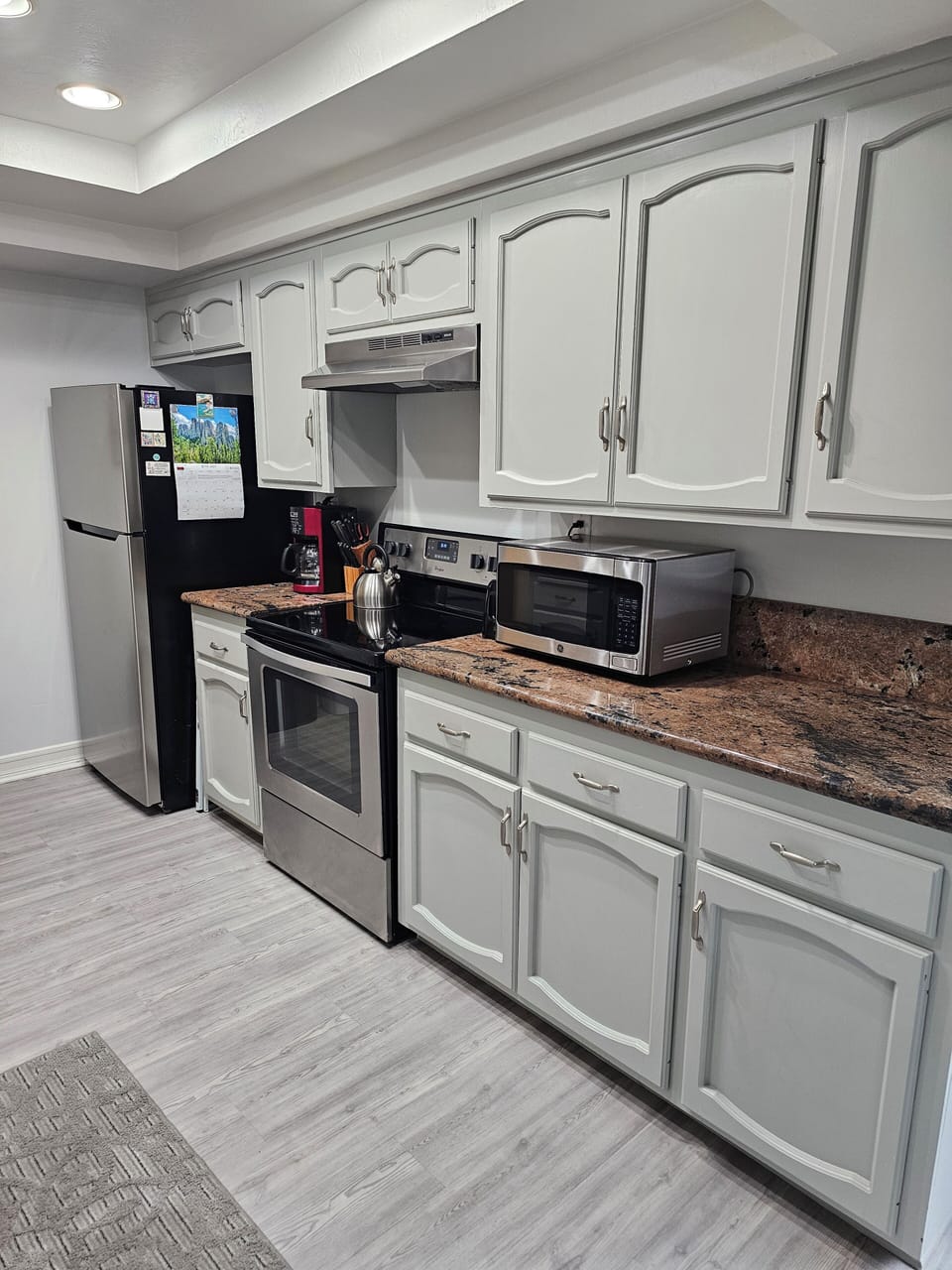 Kitchen with Stainless Steel Appliances