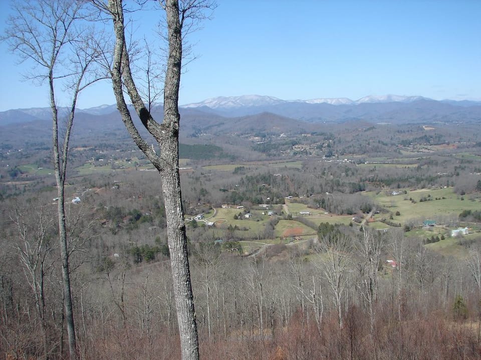 West view from the deck