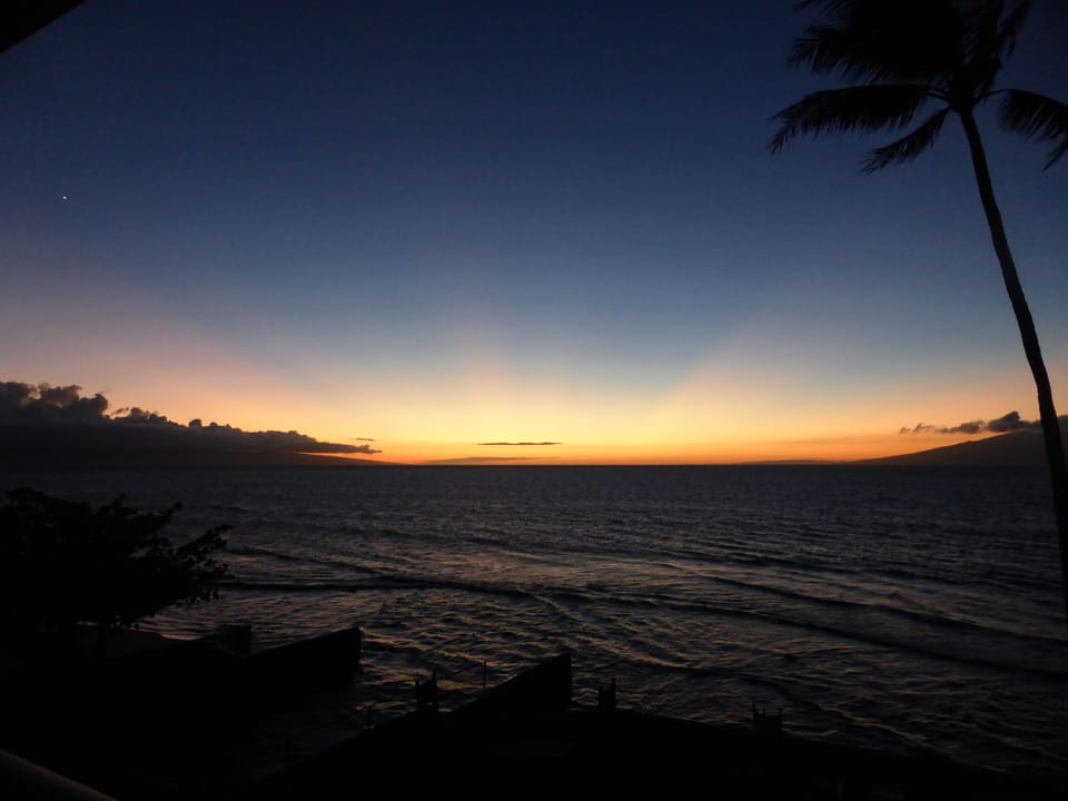 Sunsets 365 days a year from the lanai!