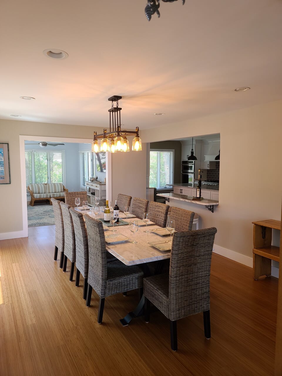 Dining Room - Granite Table Seats 12 people