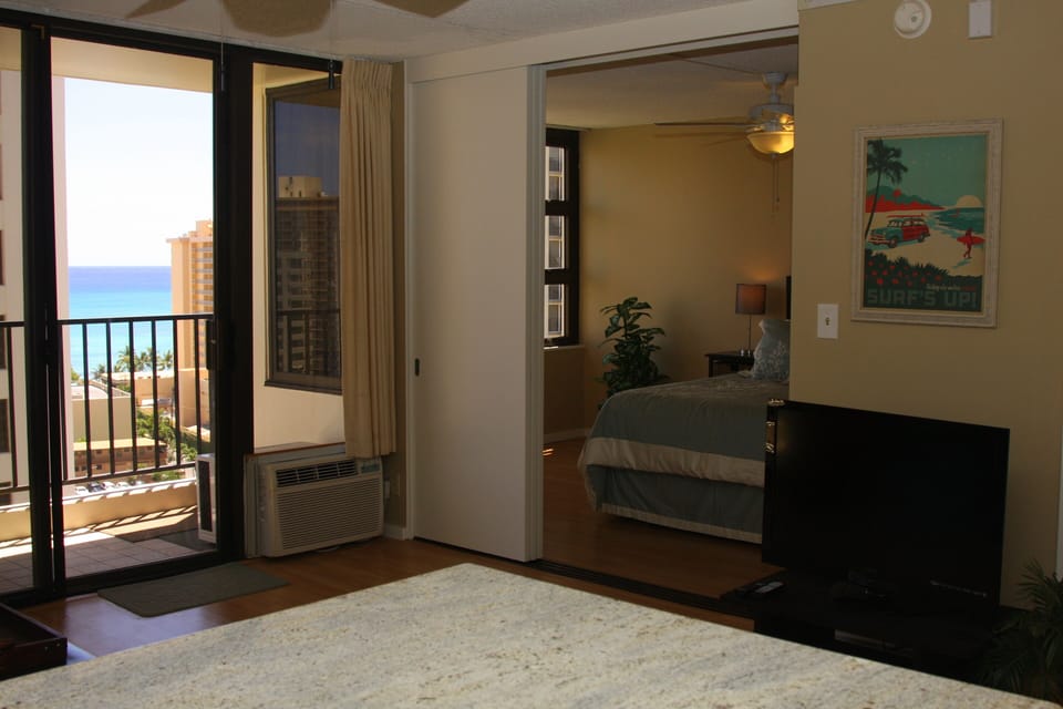 View from kitchen