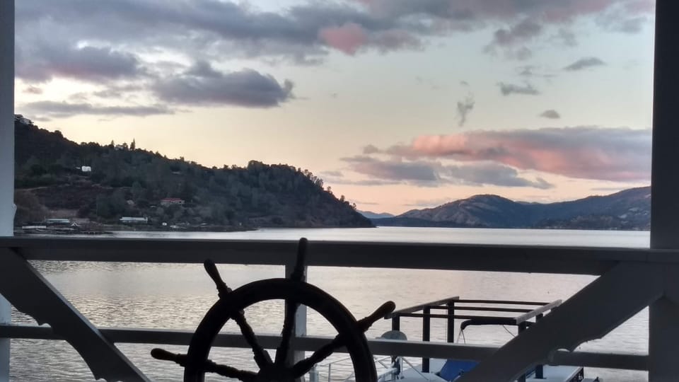 Sun Setting from the Upper Deck