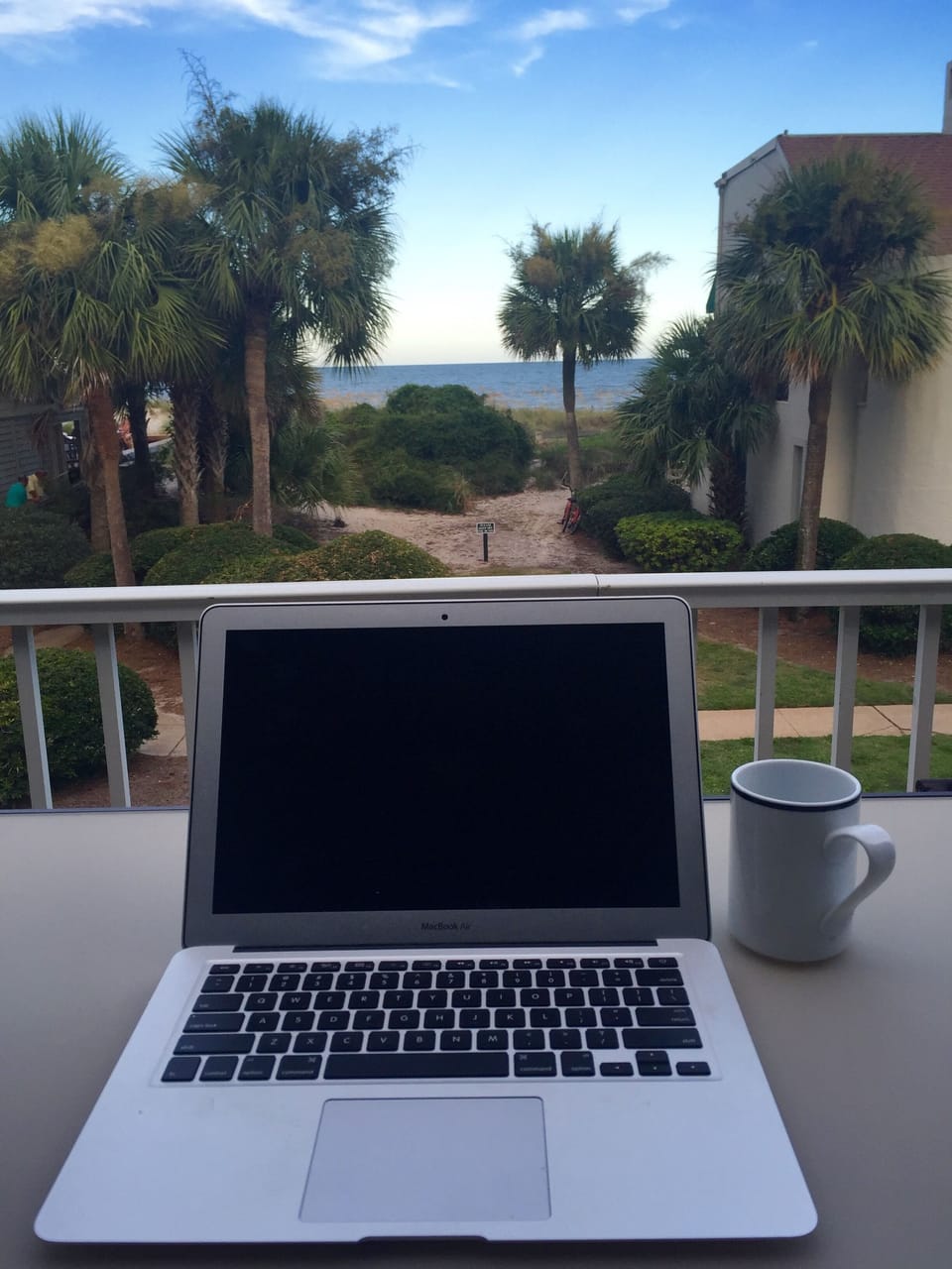 Work isn't so bad with this view.