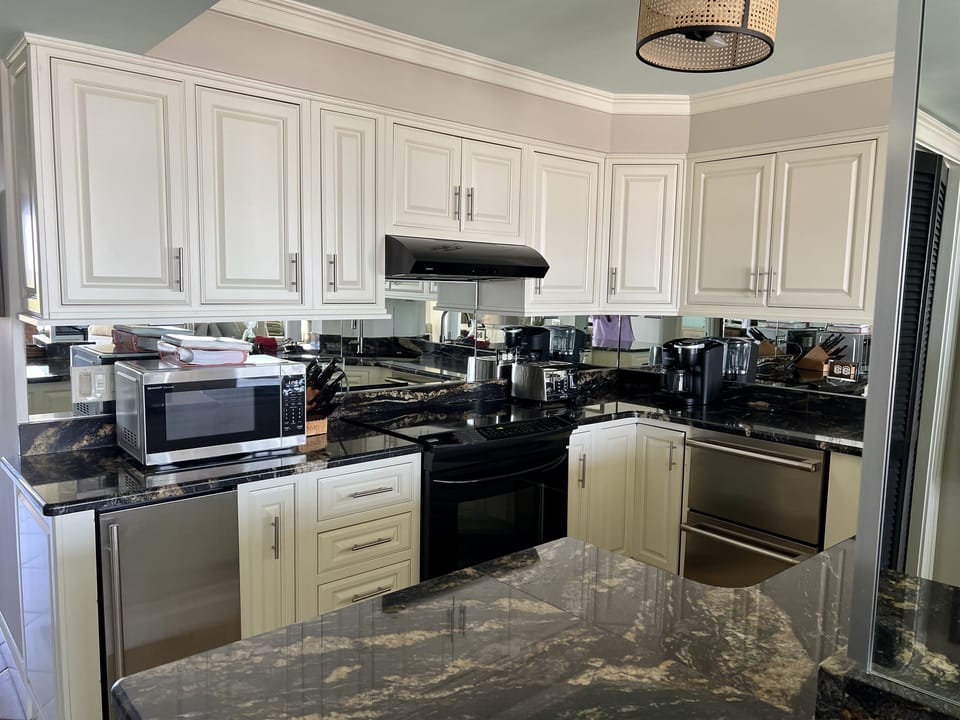 Dream Kitchen w/Fisher Pakel dishwasher, granite countertops, refrigerated drawers & ice maker