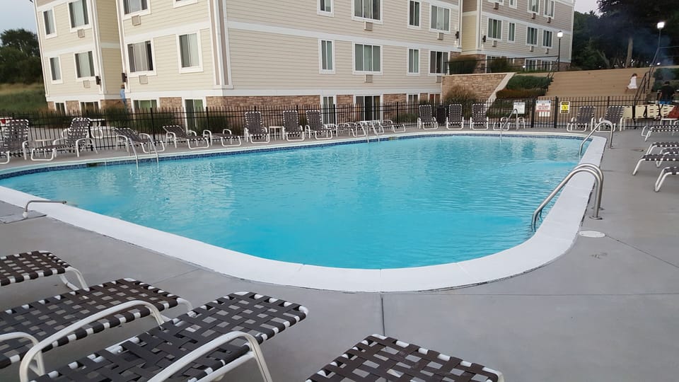 Heated private pool