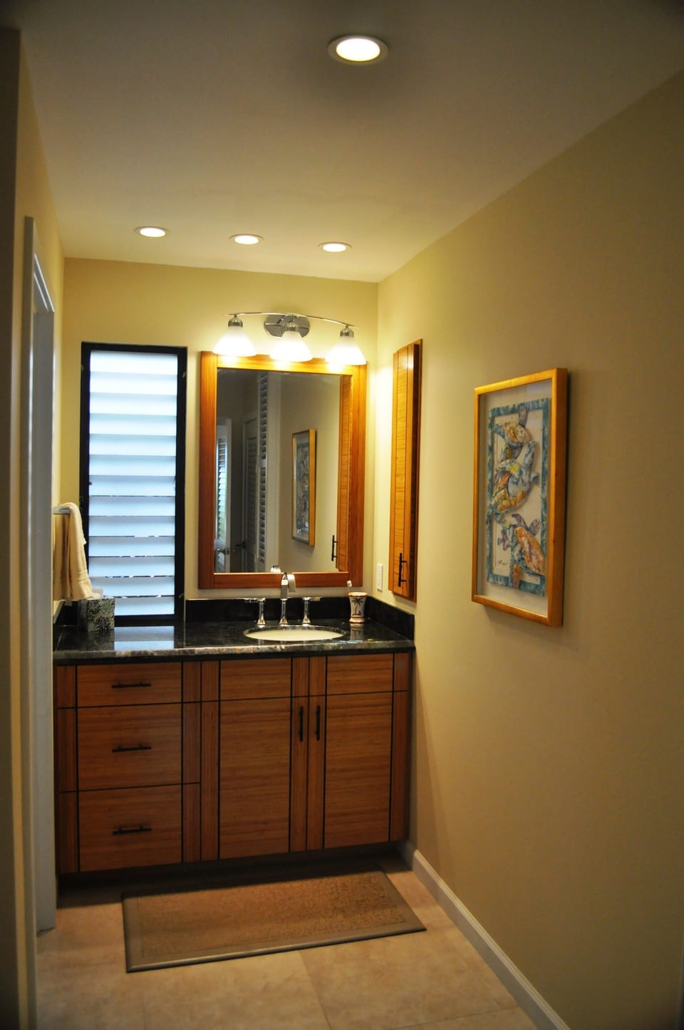 Master dressing area