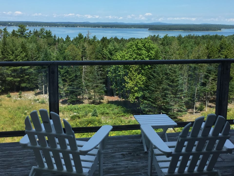 View from the deck