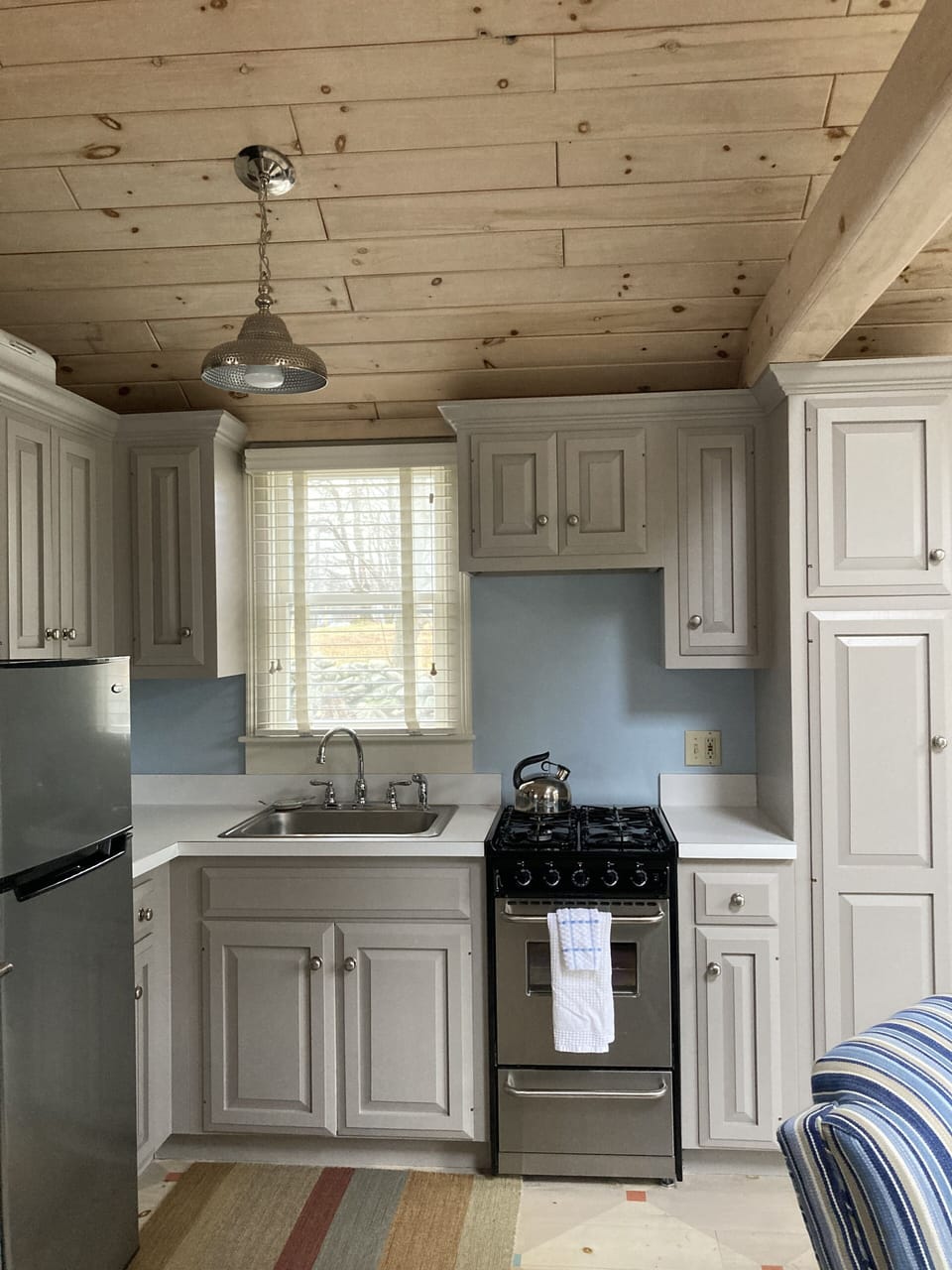 New stainless steel appliances 