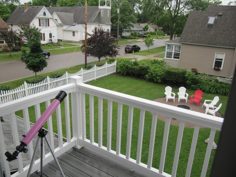 Balcony from bedroom