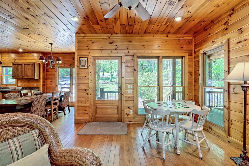 Additional game table, also good for meal overflow.