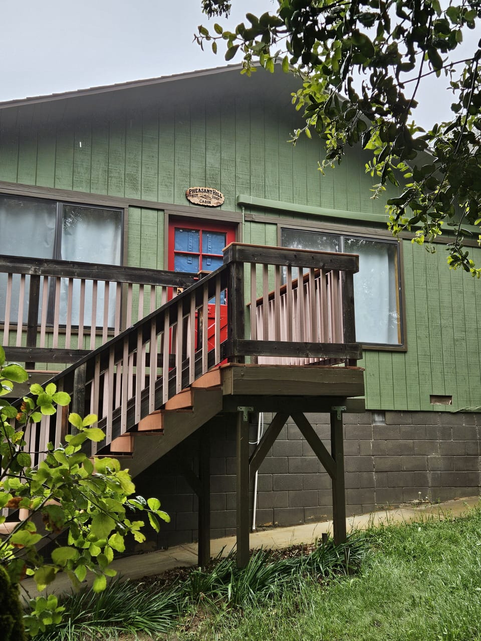 Front door.