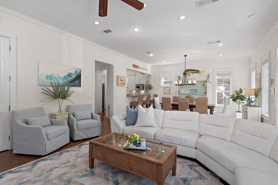Living area with plenty of seating
