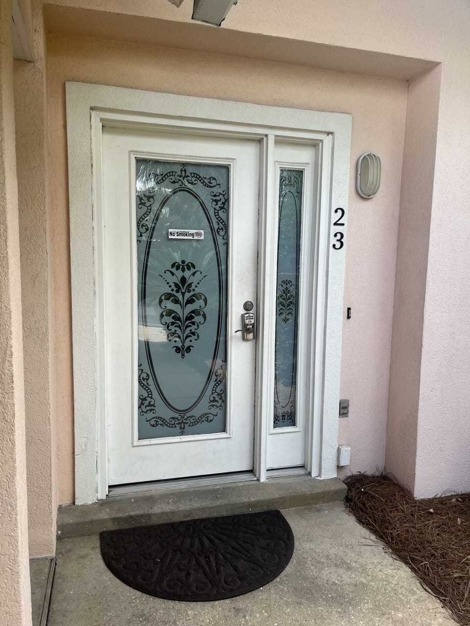 Front entry door