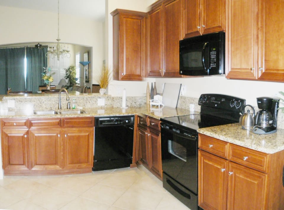 A kitchen that comes with everything