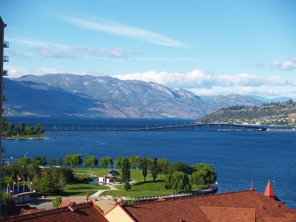 Morning Lake View From Balcony
