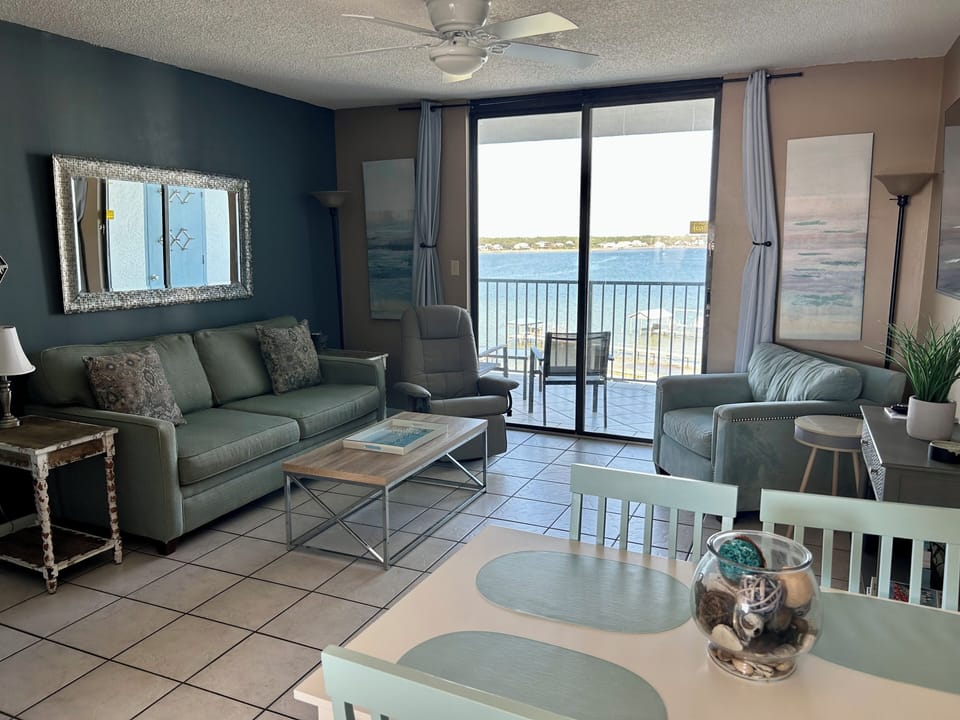 View of Little Lagoon from the living room.