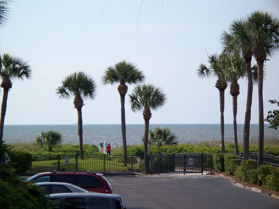 Photo taken from our balcony.