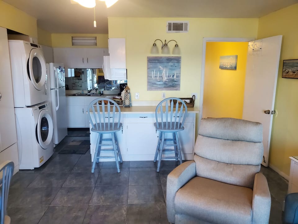 New stackable washer and dryer