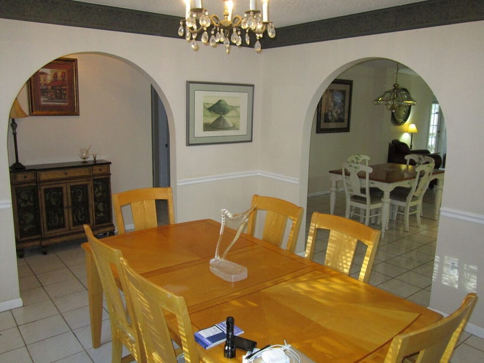 Open to the house...