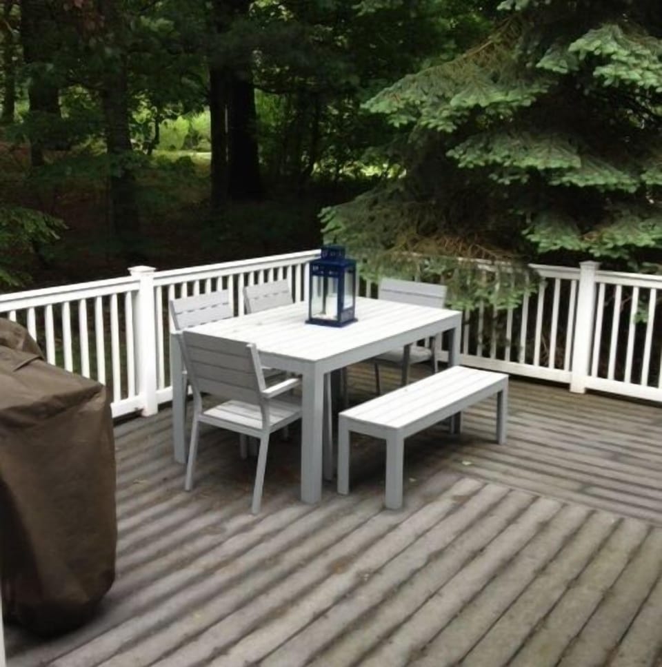outdoor commercial grill and table 