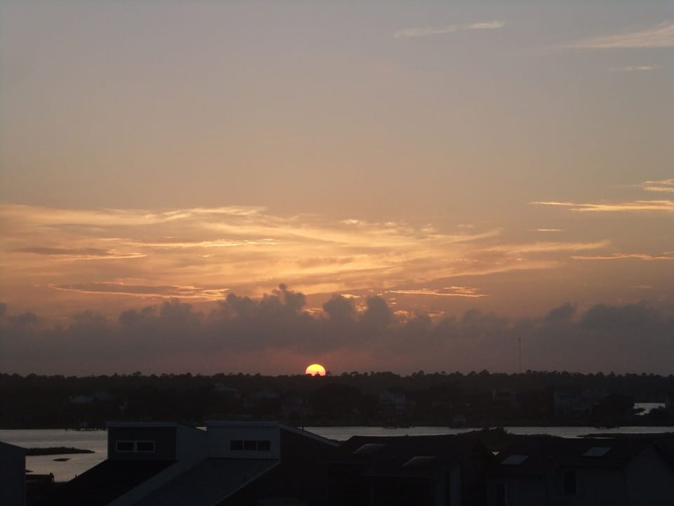 Sunset from back deck
