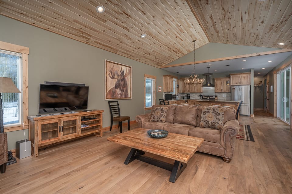 All part of a great room that allows everyone to be together. 