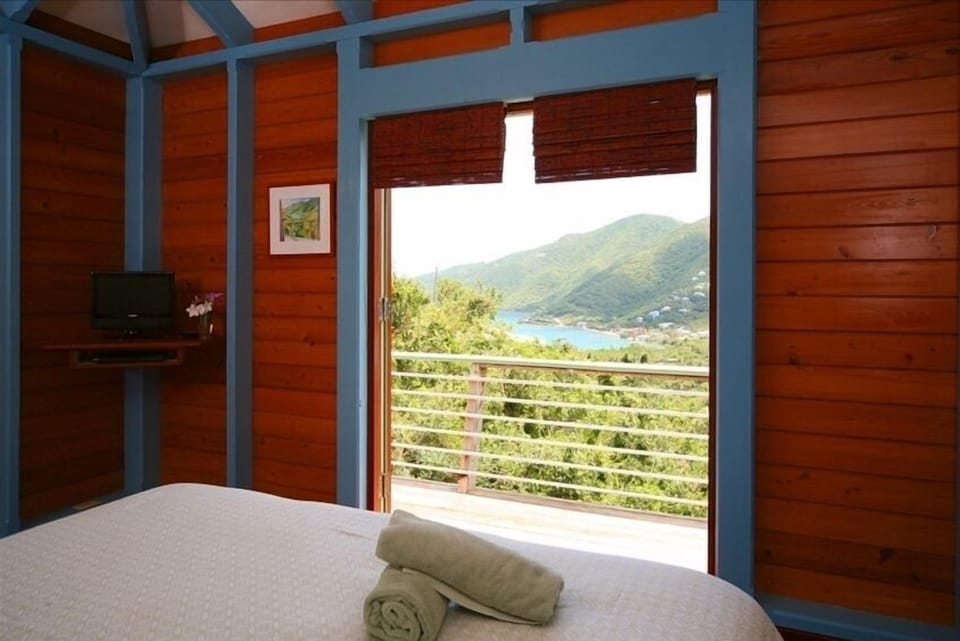 View from the king size bed