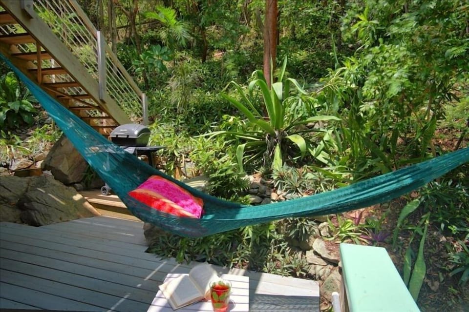Relax in the hammock!
