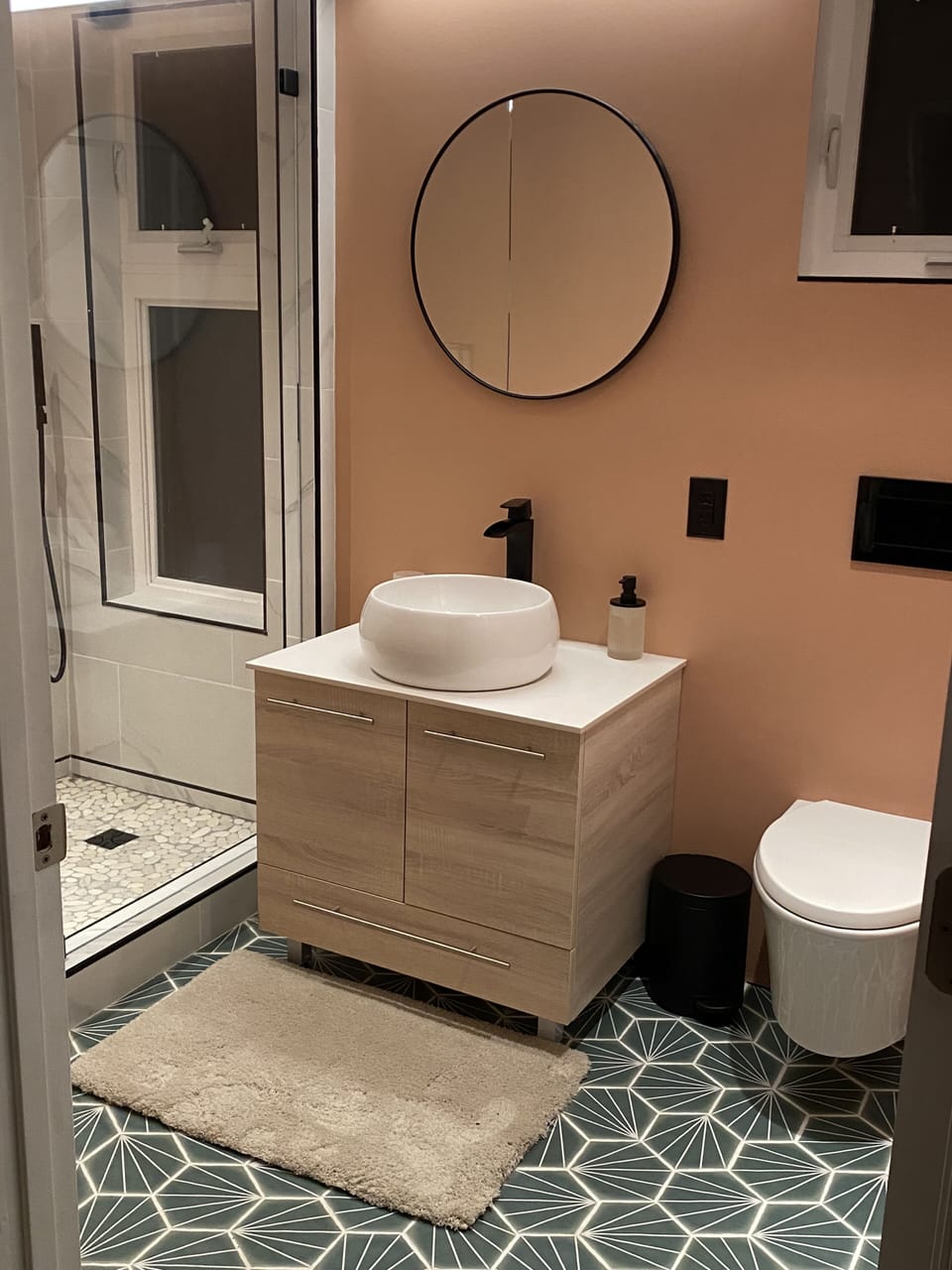 Brand new upstairs bathroom