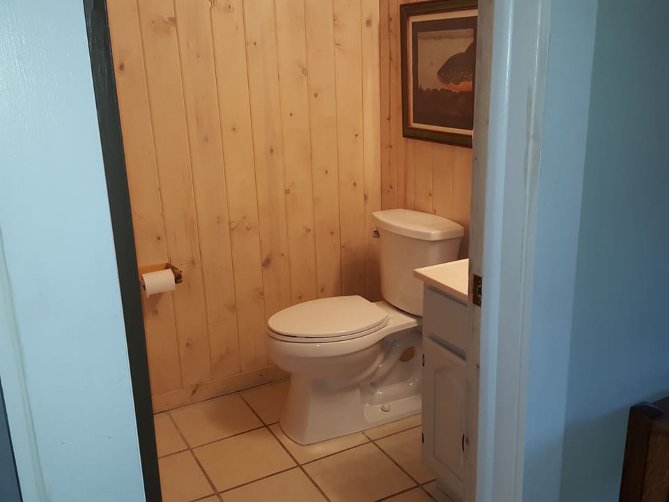 Half bath on lower level
