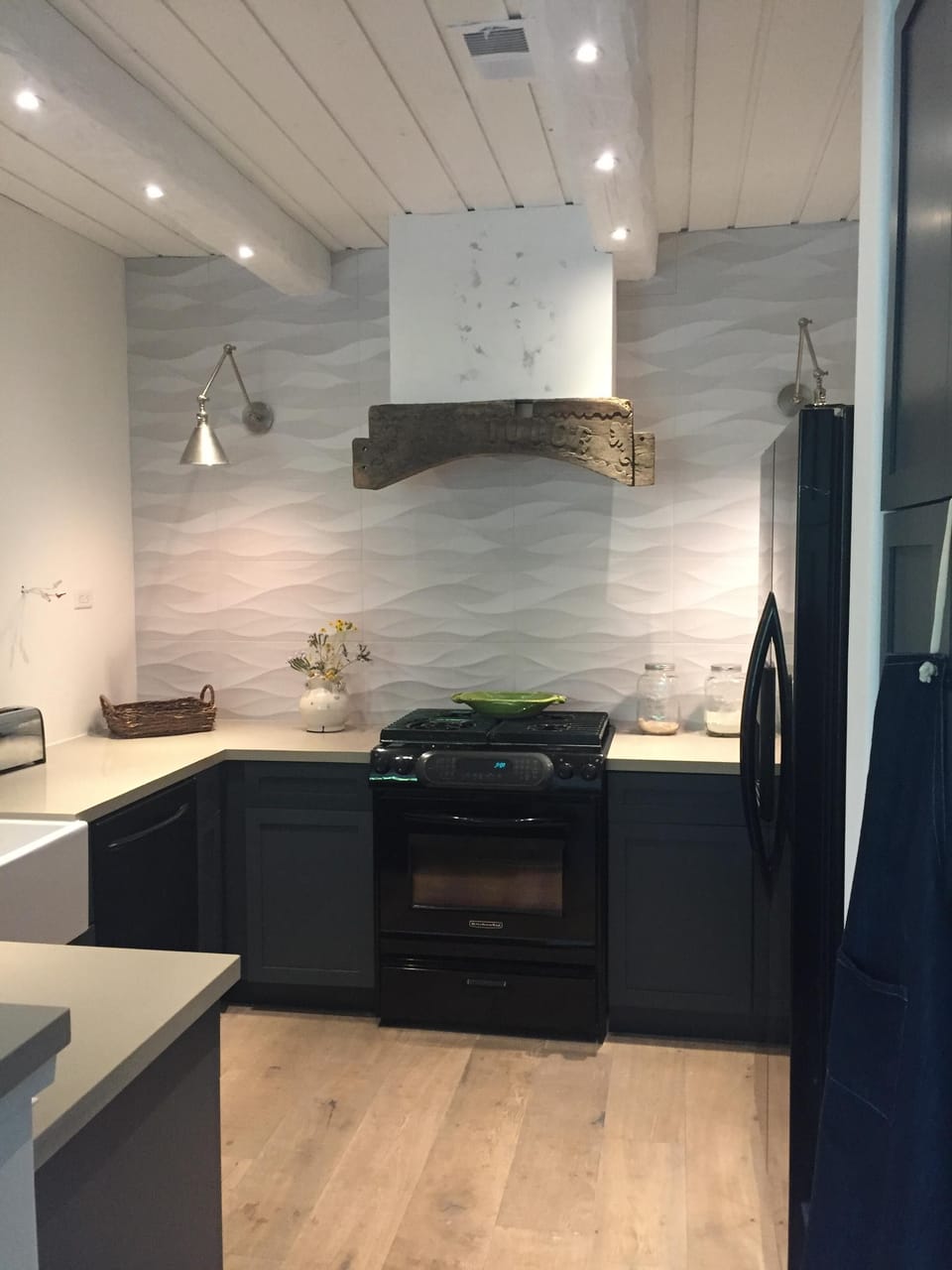 Remodeled gourmet kitchen