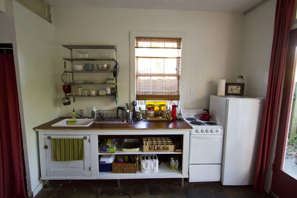 galley kitchen