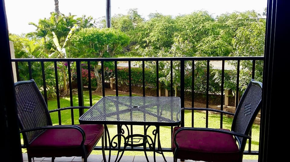 Begin your day by relaxing at the Lanai