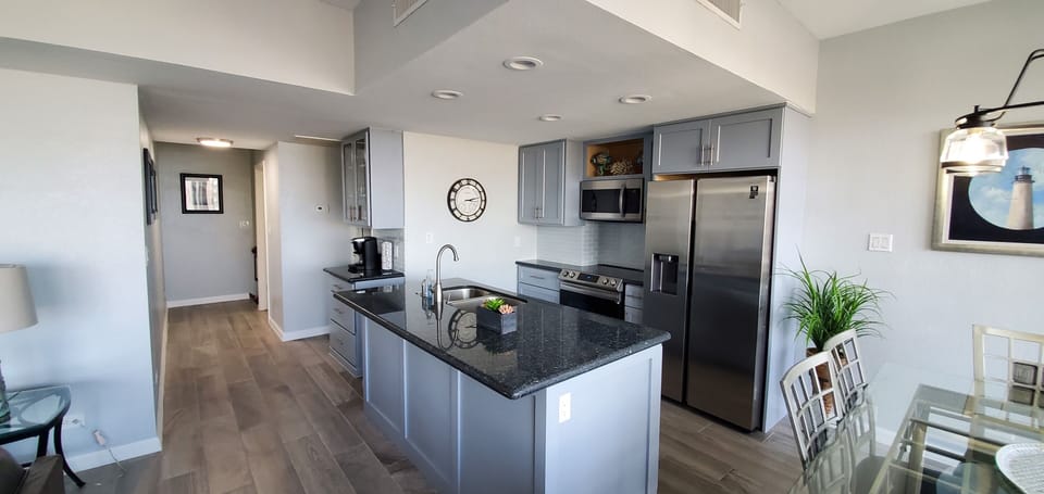 You have a fully stocked kitchen.