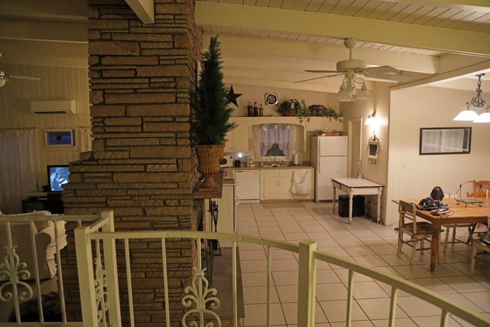 View from upper level of guest bedroom