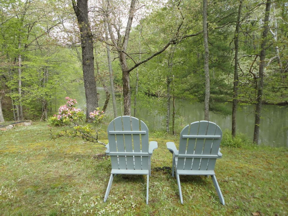 What a view! All seasons are beautiful at Cottage on Craig.