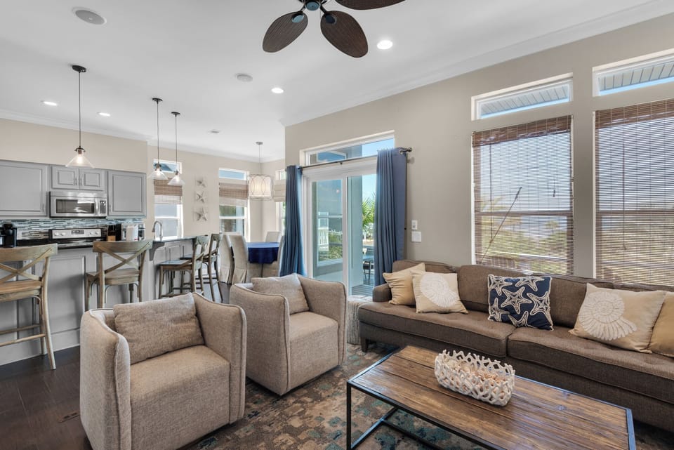 Comfortable seating area