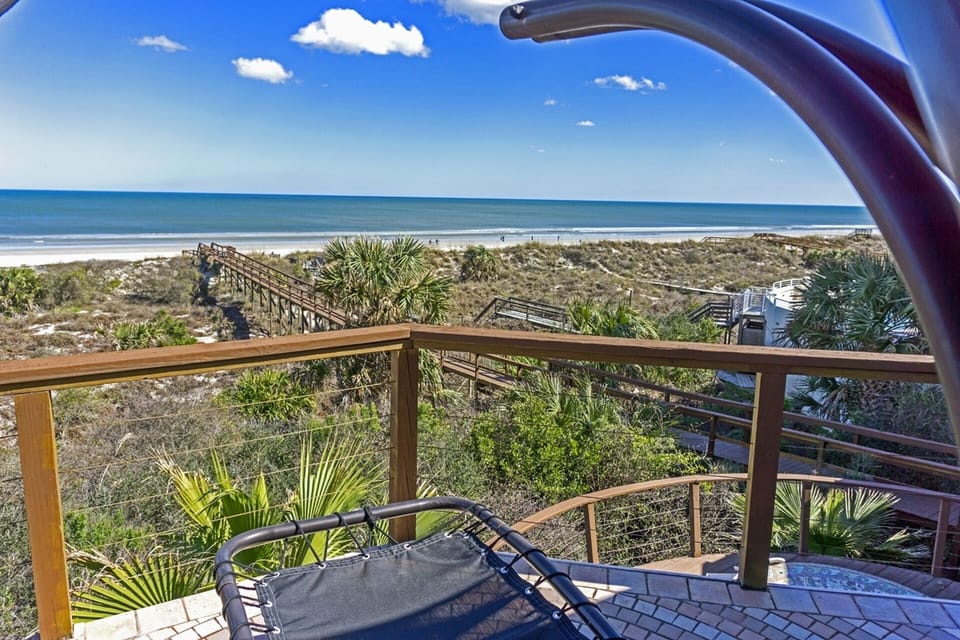 View from the Master bedroom deck.