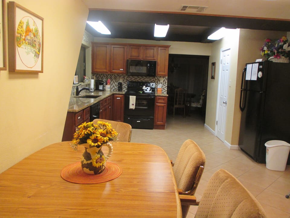 Kitchen with dinning area