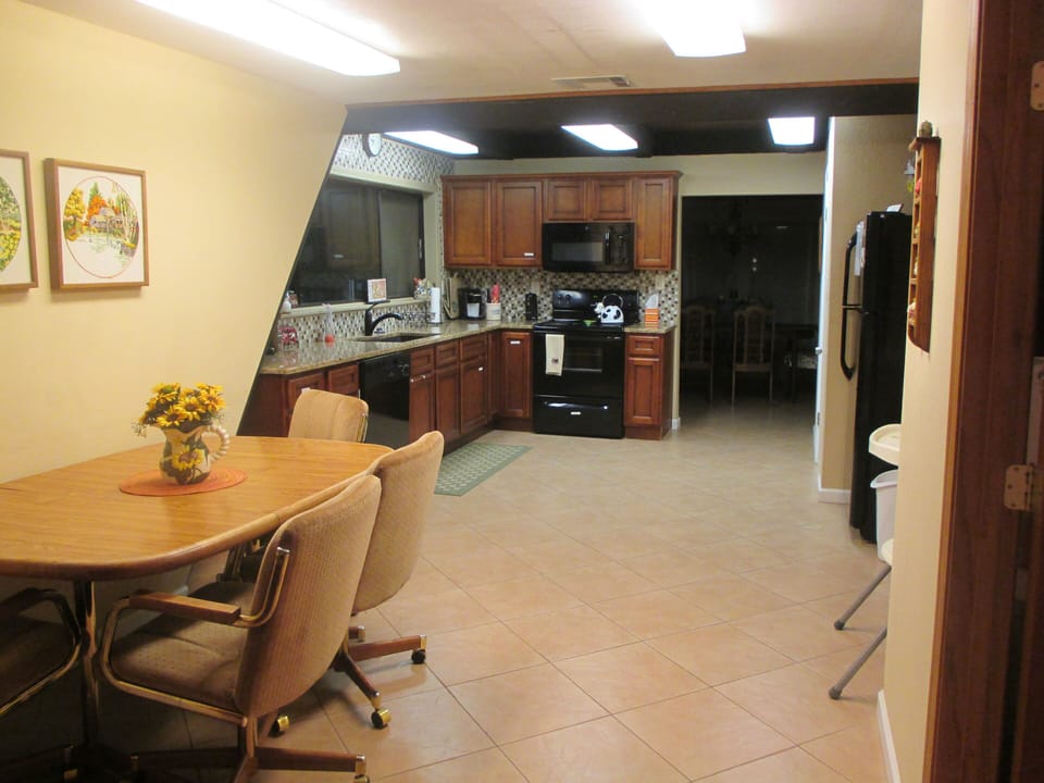 Kitchen with dinning area