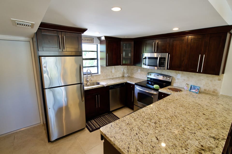 fully stocked kitchen (2nd floor)
