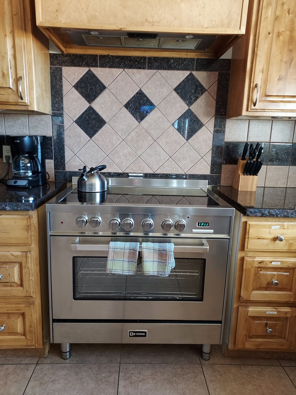Brand new oversized range