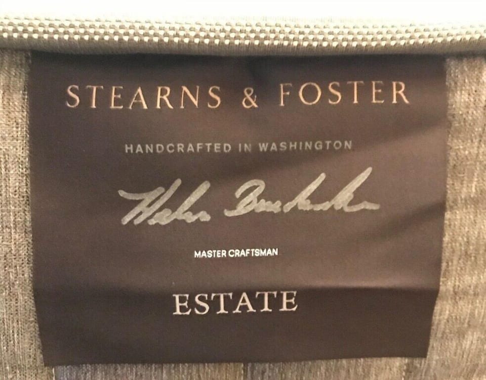 New King sized mattress Feb 2019