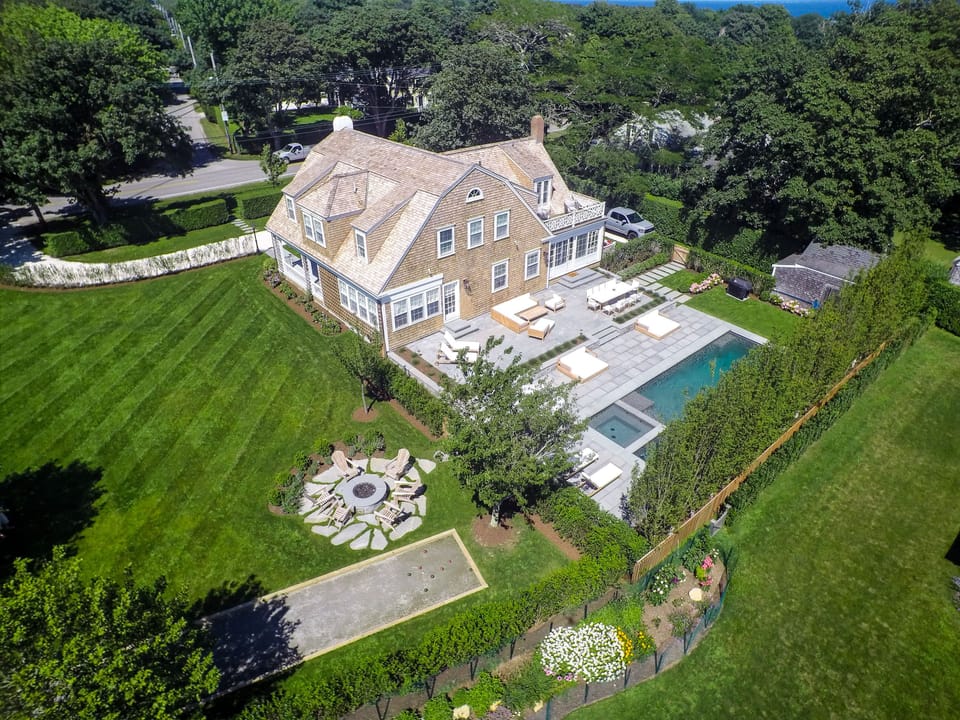 The property located on 2/3 acre at the corner of Main Street & Morey Lane