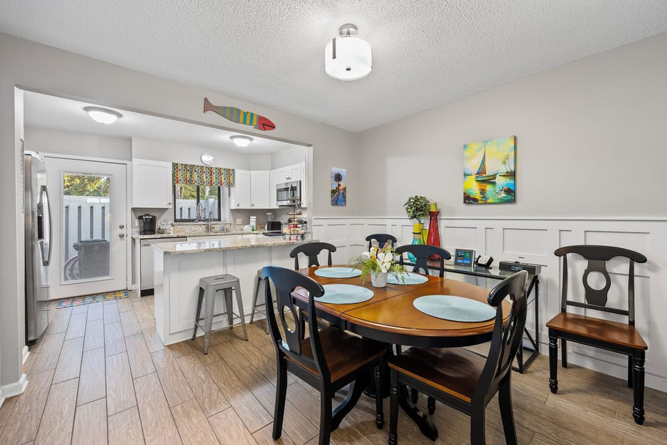 Dining and Kitchen Area